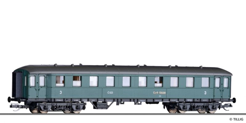 Osobný vagón Ca 3. tr. ČSD [TT]