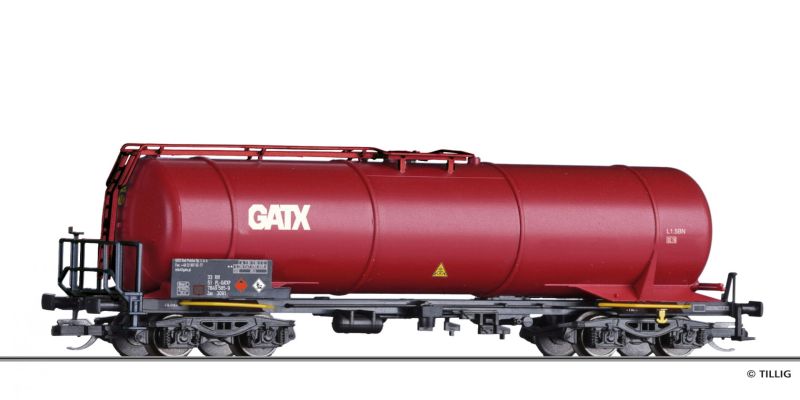 Cisternový vagón Zas "GATX" PKP [TT]