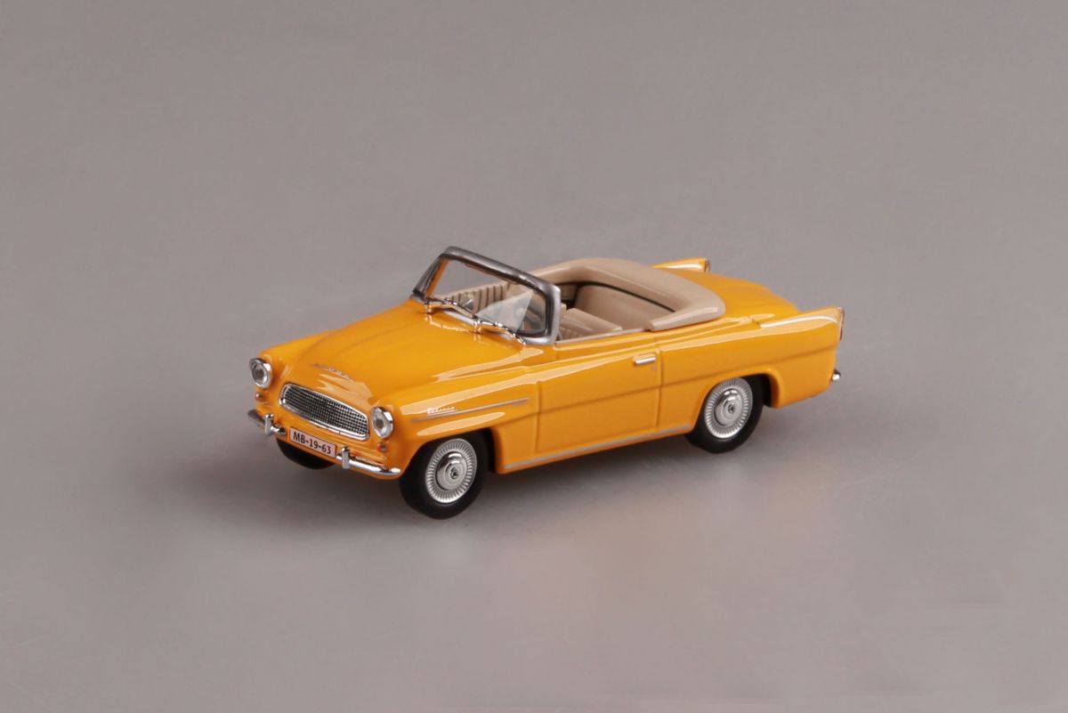 Škoda Felicia Roadster (1963) - Žltooranžová [1:43]