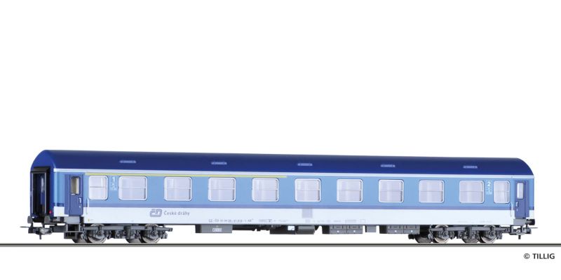 Rýchlikový vagón typ Y AB 1./2. tr. 018-1 ČD "Najbrt" [H0]