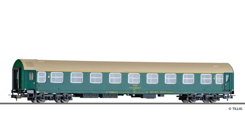 Osobný vagón Am 027-8 ČSD [H0]