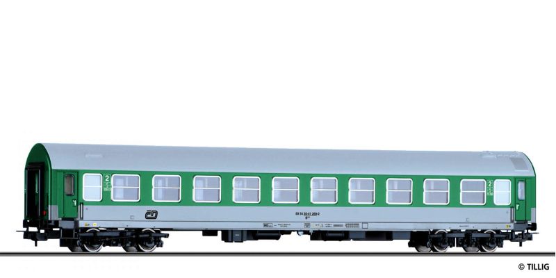Rýchlikový vagón typ Y B 269-2, 2. tr. ČD [H0]