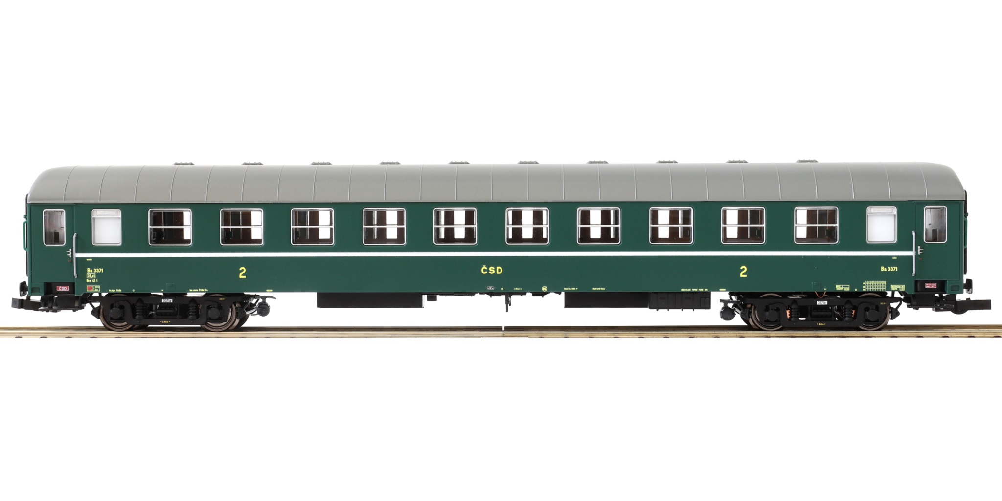 Osobný vagón 2 trieda Ba 3371 ČSD [H0]